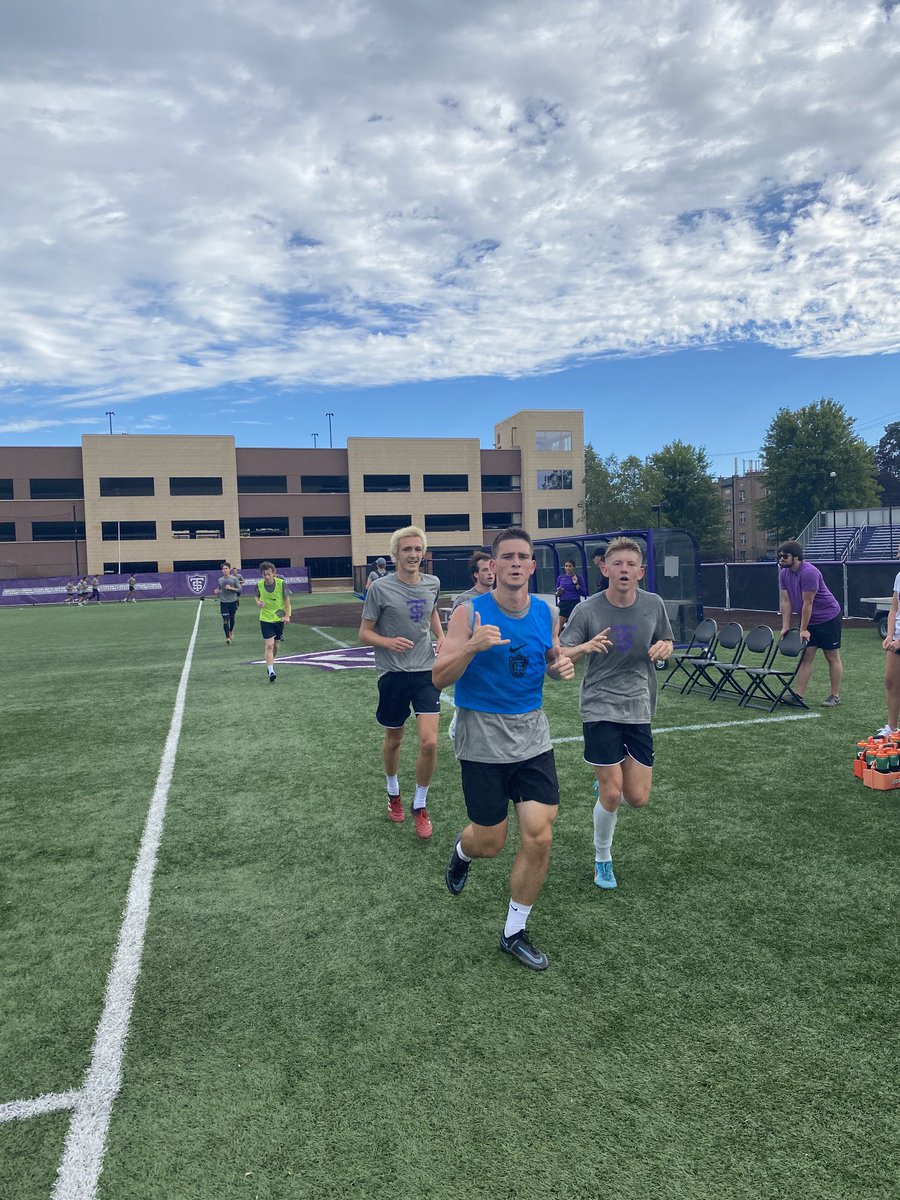 TommieMSoccer's tweet photo. Another productive preseason morning #prideintheprocess #rolltoms https://t.co/Bpvztf96B6