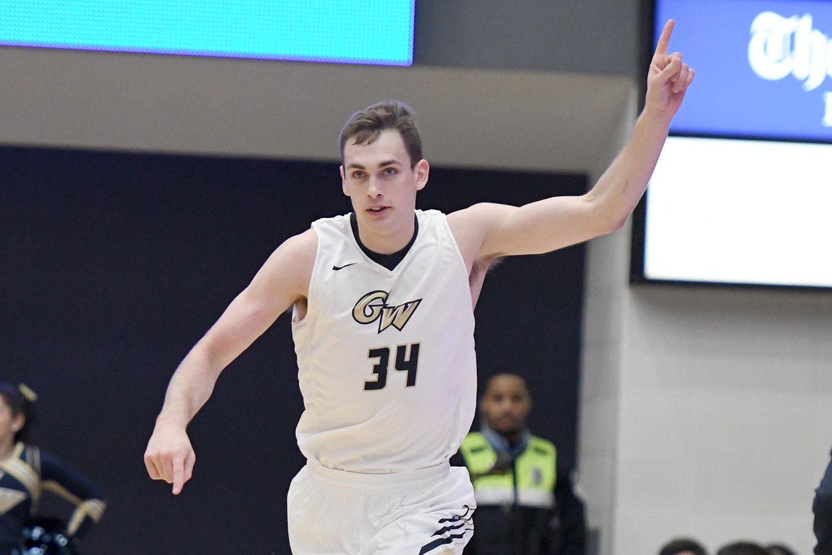 GW_MBB's tweet photo. Congrats to @tycav34 on earning a spot on the @usabasketball World Cup Qualifying team. #RaiseHigh 🇺🇸 https://t.co/ASQIa4jqAi