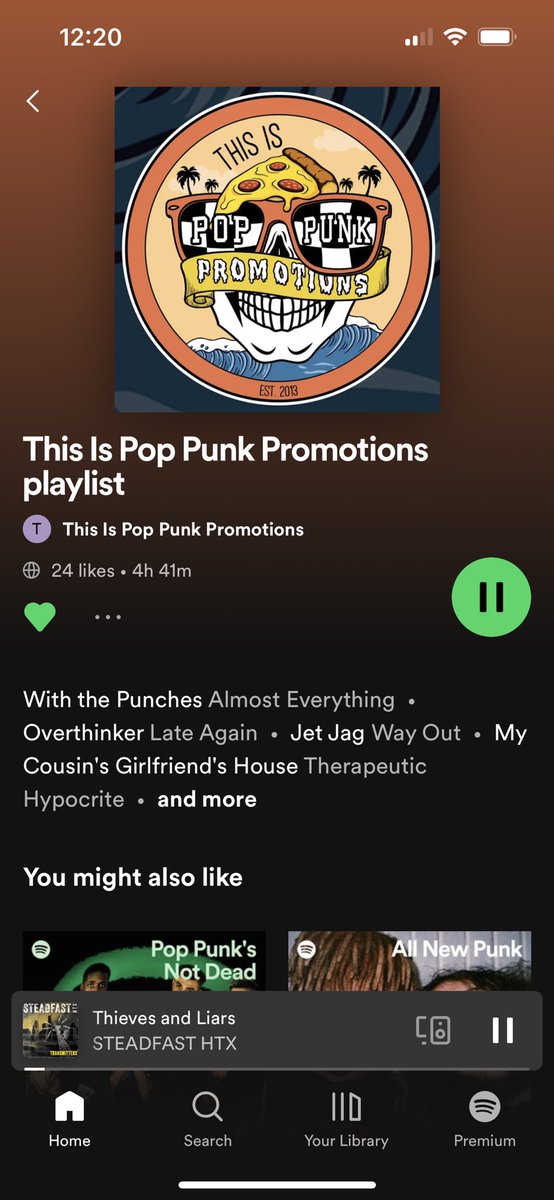 Huge thanks to <a href="/TIPPP31/">This Is Pop Punk Promotions</a> for adding us to this awesome playlist check it out here: open.spotify.com/playlist/7IKu9…