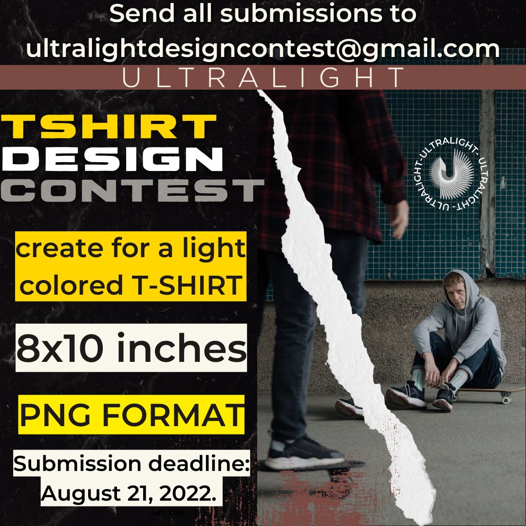 ultralight_tv's tweet photo. 🚨Ultralight Apparel Design Contest 🚨

Do YOU want a chance to design the first piece of apparel for the Ultralight brand!?!

1st place will receive:
🔸Free Shirts
🔸TFUEL 
🔸NFTs
🔸&amp; MORE!

2nd &amp; 3rd place will also receive prizes!

🧵Thread 🧵 https://t.co/NzZ7Zezvdd