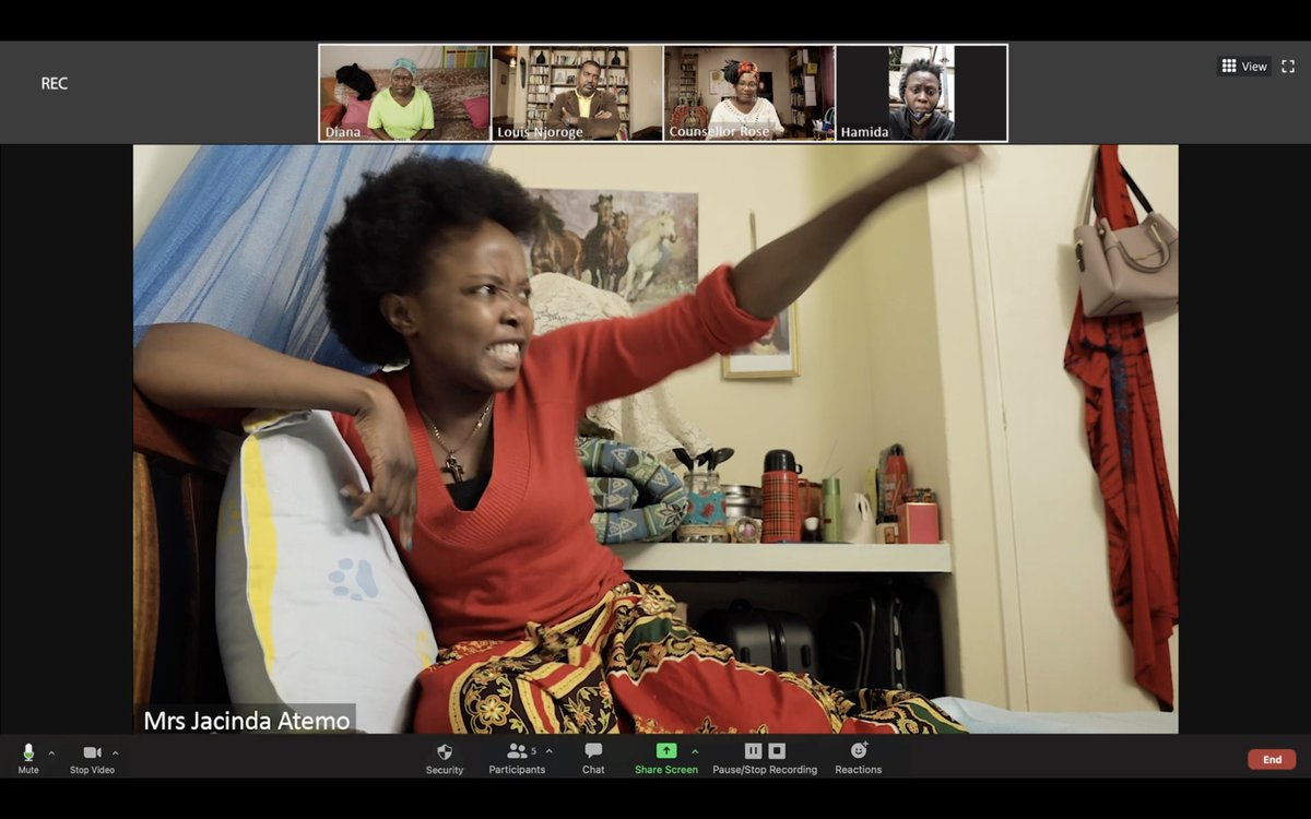 FILMFAAAF's tweet image. Day 2 features the story of an eclectic group of people living in Nairobi gathers over Zoom for a court-ordered anger management class in Tales of the Accidental City. Tickets available @ Lakefrontfilmfest.com. #WomanDirector #Pandemic #AngerManagement #LakefrontFilmFest