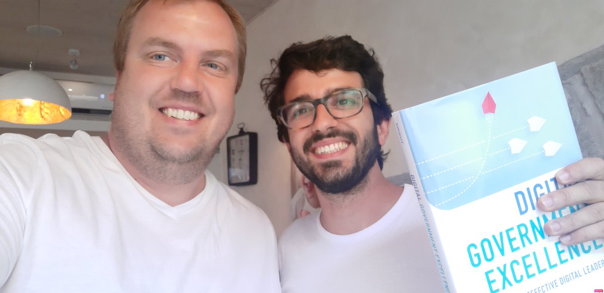 Siim Sikkut (@sikkut) on Twitter photo There's also signed #digigovexcellence book #3 - <a href="/EduardoSpano/">Eduardo Spanó</a> travelled all the way from Brazil with it - obrigado :) Btw the book is finally shipping in good old Europe, too! Get yours: digigovexcellence.sikkut.digital There's also signed #digigovexcellence book #3 - <a href="/EduardoSpano/">Eduardo Spanó</a> travelled all the way from Brazil with it - obrigado :) Btw the book is finally shipping in good old Europe, too! Get yours: digigovexcellence.sikkut.digital