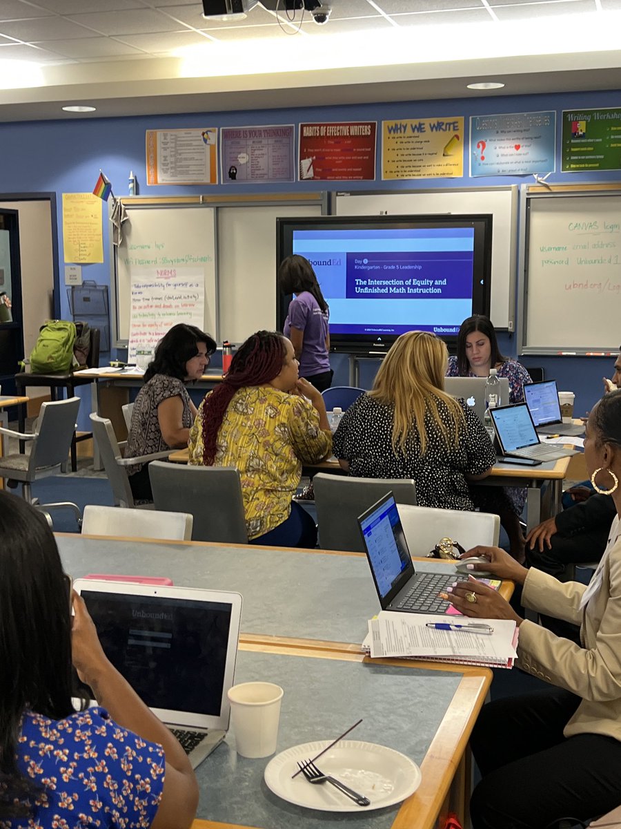 Day 2 HPS Leaders learning and collaborating together #WeAreHPS ⁦<a href="/HartfordSuper/">Dr. Andraé Townsel</a>⁩ ⁦<a href="/Hartford_Public/">Hartford Public Schools</a>⁩ ⁦@UnboundEd⁩