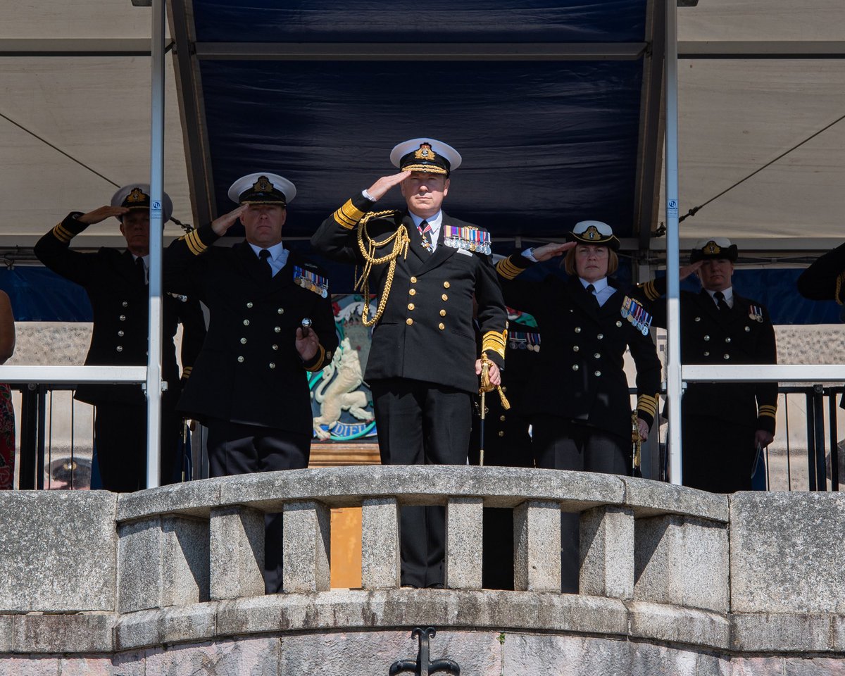 DartmouthBRNC's tweet photo. Congratulations to our 140 Officer Cadets who passed out today in front of our Guest of Honour - the Second Sea Lord! 

We wish you all the best throughout your next phases of training!

@MartinJConnell @RAdmJudeTerry @RoyalNavy https://t.co/PIT1HbgLE4