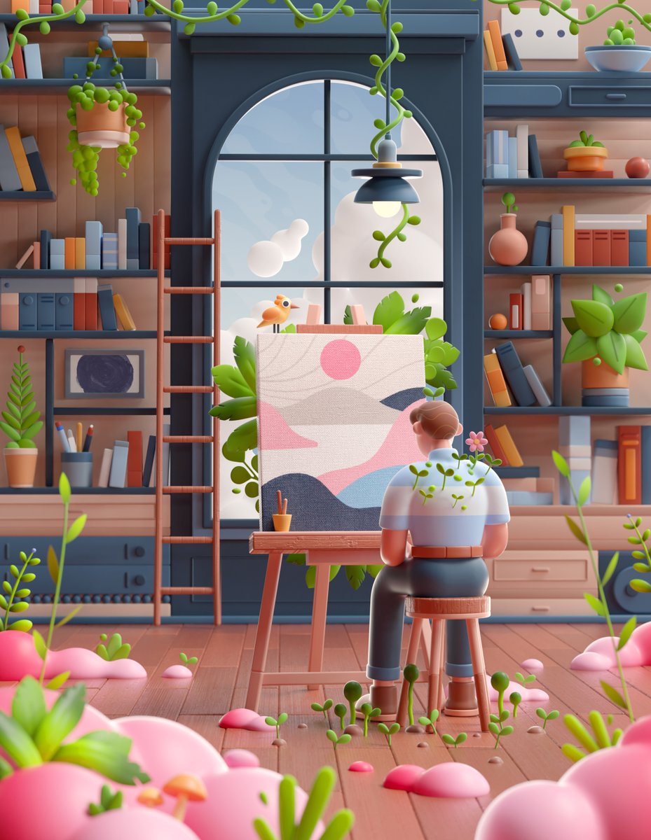 Creativity is coming... 💡🎨✨🌿