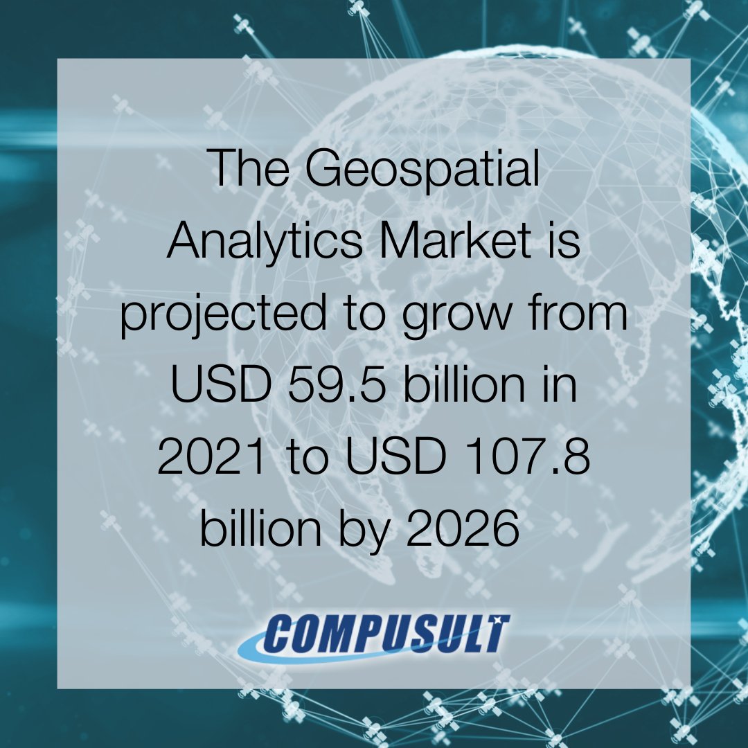 According to a new report by MarketsandMarkets, the #Geospatial Analytics Market is set to nearly double by 2026.

Our Web Enterprise Suite (WES) provides geospatial data used to develop and advance countries around the world.
 
Learn more about how here: webenterprisesuite.com