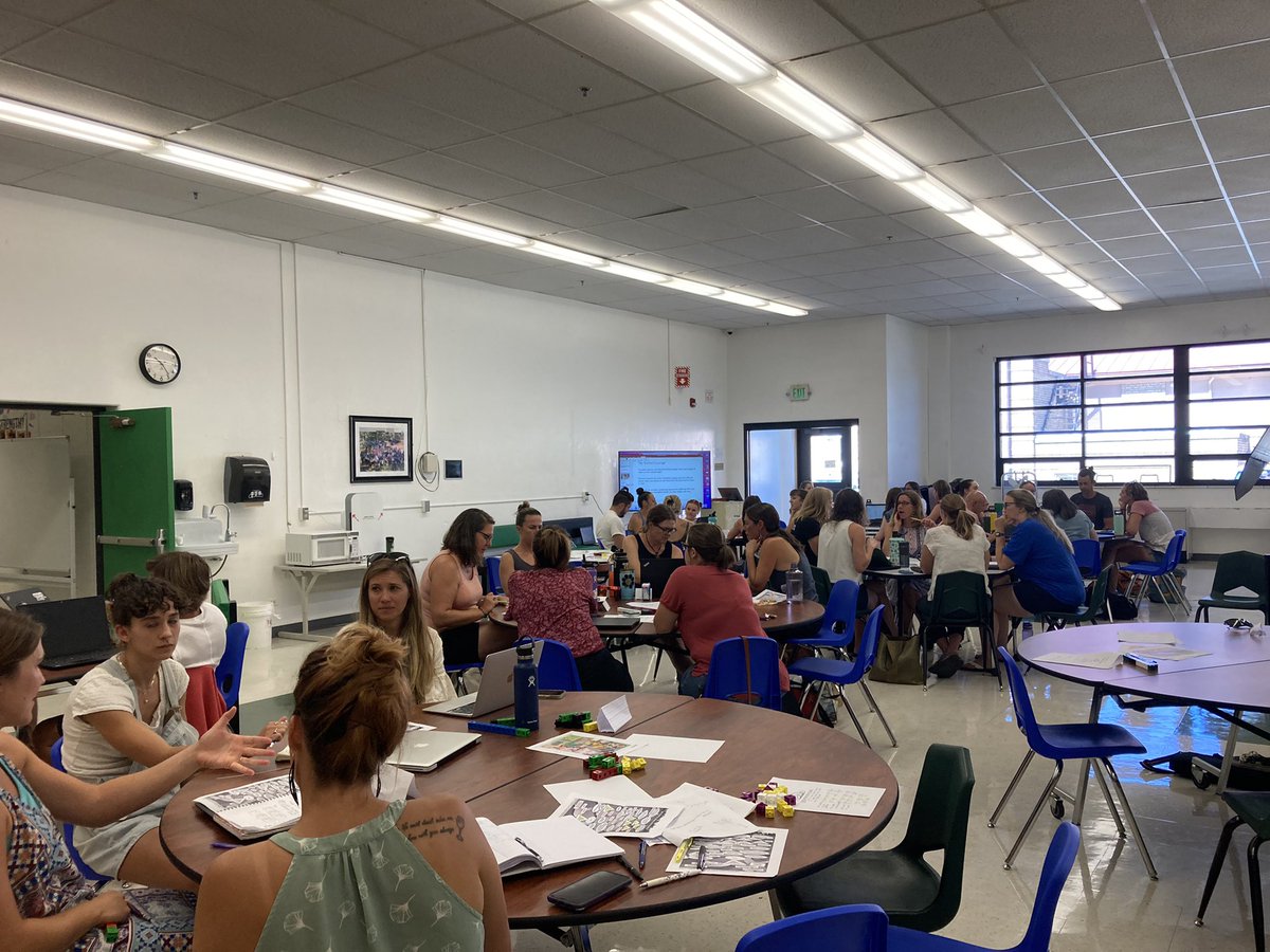 DurangoSupt's tweet image. Elementary teachers learning about our new math curriculum resource @CFLM_math. Such inspired learning ahead for our students! Building a strong foundation for life. #AgileThinkers