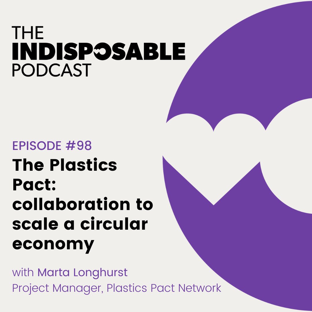 upstream_org's tweet photo. On the #indisposablepodcast, Marta Longhurst sits down with host @matt.prindiville to talk about the work The Plastics Pacts are doing globally to collaborate on solutions towards a circular economy for plastic.
π§ Listen to the full episode: https://t.co/cbZJPKsT7I
#podcast https://t.co/JczN9Kcx7B