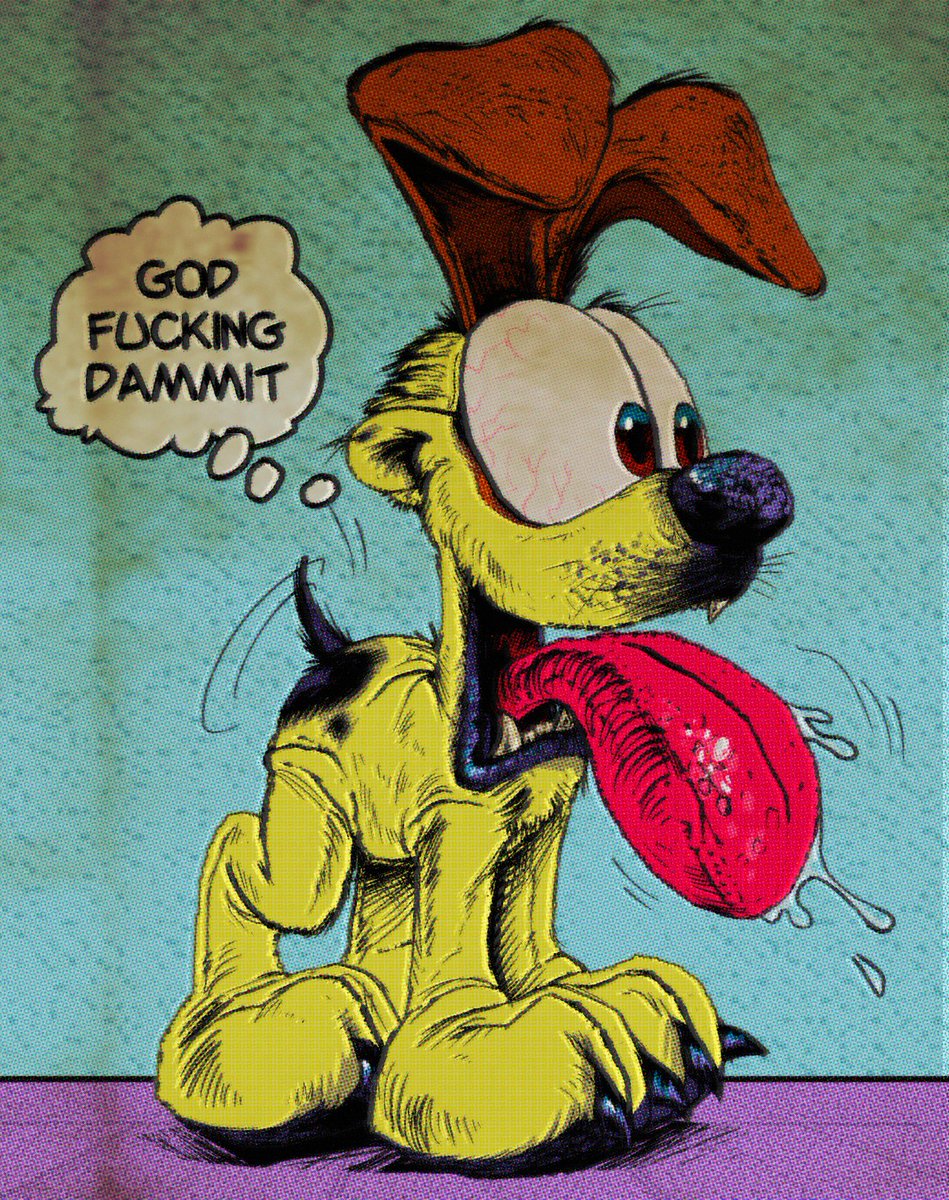 beckwreckham's tweet photo. #DOGGUST2022/#DOGGUST
DAY #11: COMICS
(using my own prompt list)
#garfield #odie #jimdavis #pawsinc #grotesque https://t.co/4KEbPEeCtk