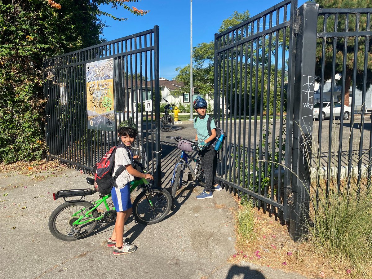 BikeCulverCity's tweet image. The Jackson Gate to Ballona Creek has been opened!!!!!