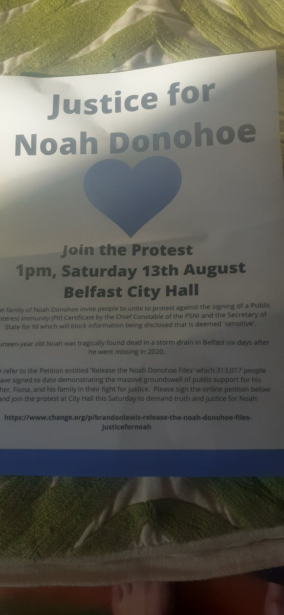 FIONADONOHOE2's tweet photo. Probably the most heart warming leaflet I have ever had posted through my letterbox.
Thankyou @GerryCarrollPBP and volunteers for doing this @pb4p 
#JusticeForNoahDonohoe 
#NoPII https://t.co/OC6TFhIvND
