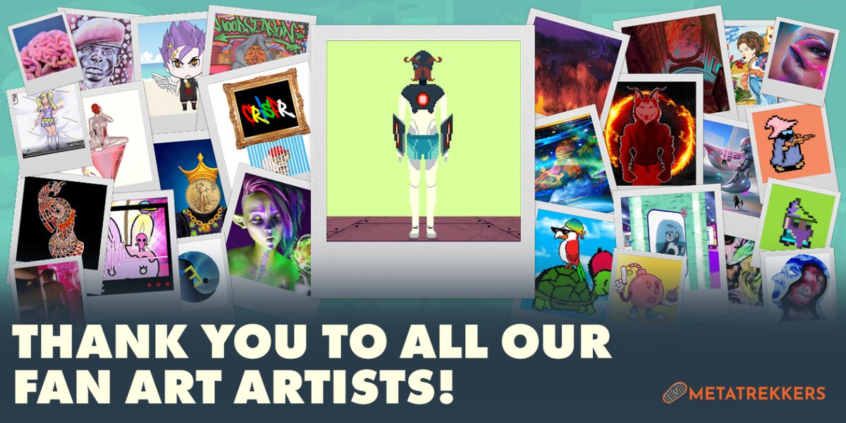 We have a surprise! Join us on Friday w/ <a href="/michi_todd/">MichiTodd.eth</a> in a #SpacesHost ! Best is yet to come as we come near our launch, don't miss the good news!

Special thanks to the artists who joined us every #FanArtFriday

Tag the artist of the art you recognized!
x.com/i/spaces/1lDxL…