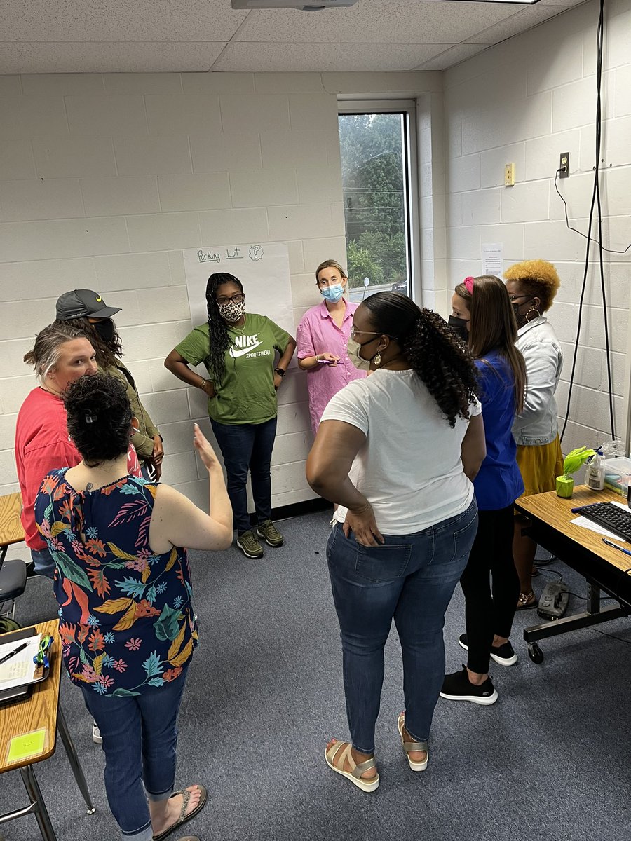 laketa_weston45's tweet photo. Math Madness!! 4th grade teachers are geared up in pre-service training! The collaboration today gave me assurance that we are ready for the shift in LRSD. Look at the engagement.@LRSD_CI @DrJermallWright @LoringShay @Jennife79446291 https://t.co/KDdgqIzXAU