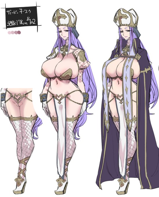 あまり全身は出てきませんがザィードのデザインはキレッキレにしたつもりです
https://t.co/UPS01ZszC3 