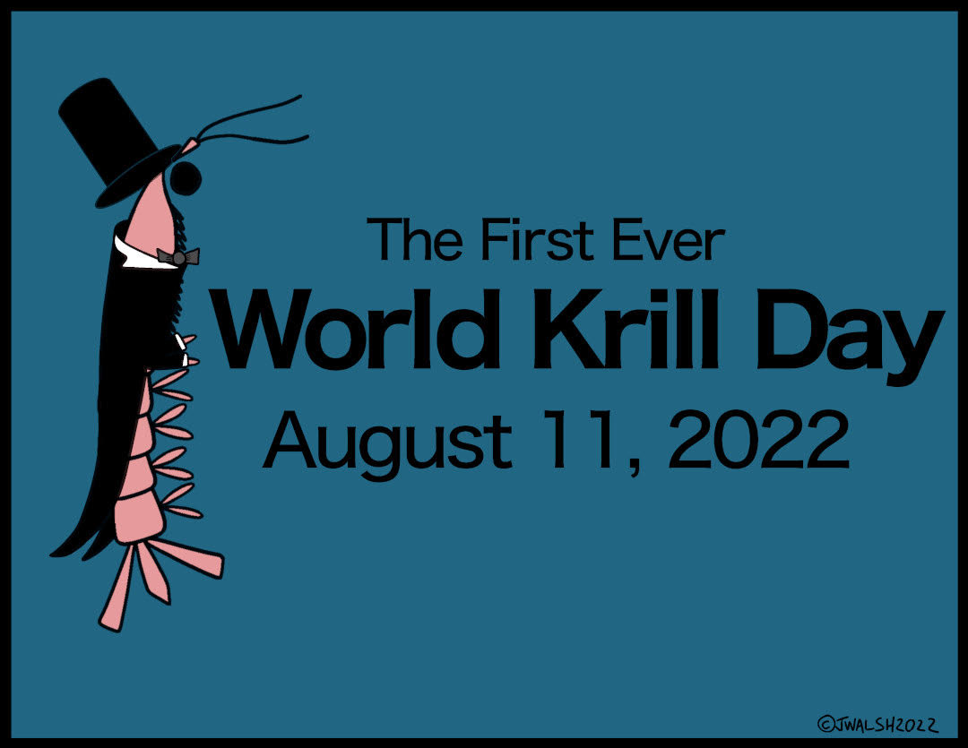 Happy First Ever World Krill Day! A day to celebrate #krill and their contributions to the ocean ecosystem! Any krill fans out there?! #WorldKrillDay