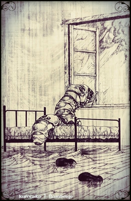 私の描く絵は、完成してから暫くはあまり見向きもされず。

サロメの点描画は2004年制作、カフカの変身の点描画は2005年制作。
冗談みたいだけど特に私の作品は
伝わるまでとてつもなく時間を要する。 