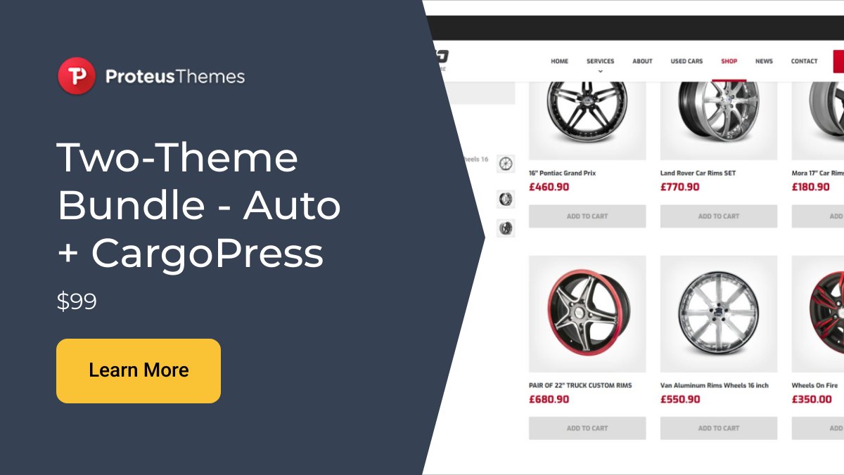 Two-Theme Bundle - Auto + CargoPress - mailchi.mp/a8678384e14d/t…