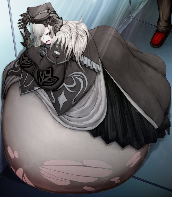 [R-18] クリームヒルト₍FGO₎ #ボテ腹 #妊婦 #多胎 #FGO #クリームヒルト(Fate) #Fate/GrandOrder  