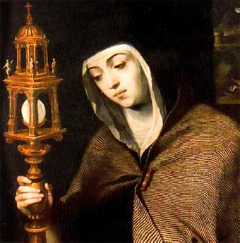 ACNMex's tweet image. #FelizJueves Memoria de Santa Clara. Siguió una vida austera pero rica en obras de caridad. Ejemplo de las Damas Pobres de la Orden de los Hermanos Menores. Intercede por los cristianos perseguidos y necesitados. "Atiende a la pobreza, la humildad y la caridad de Cristo"