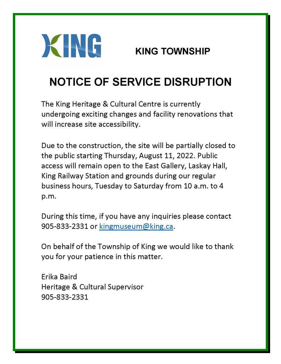 King Township tweet media