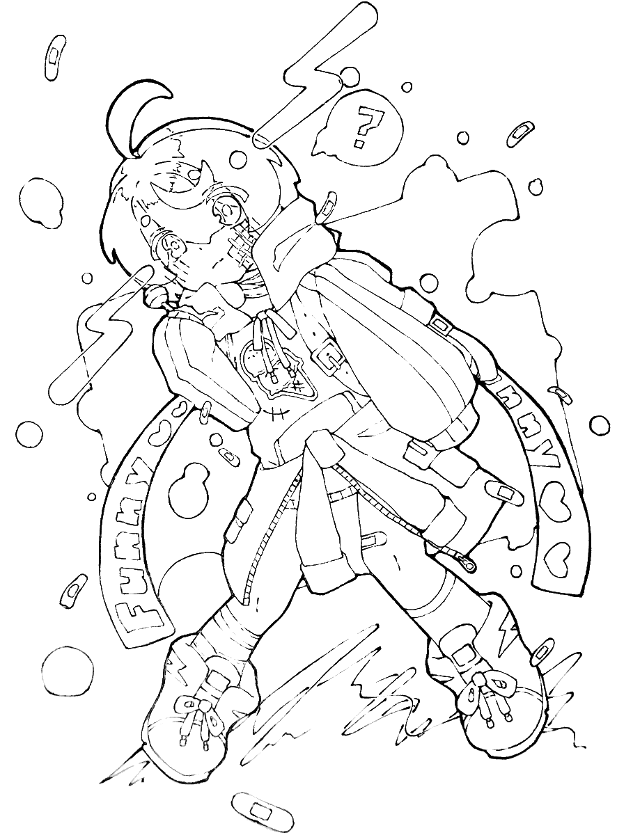 塗り絵線画 のイラスト マンガ作品 114 件 Twoucan