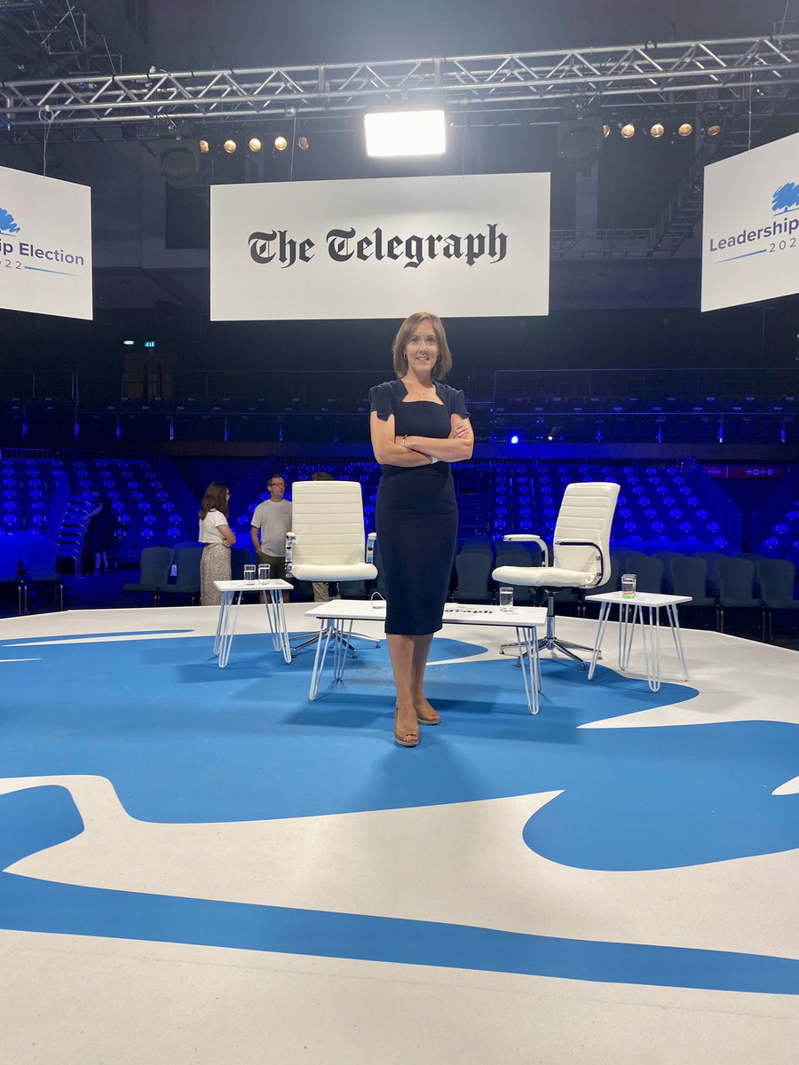 .<a href="/CamillaTominey/">Camilla Tominey</a> is ready for <a href="/RishiSunak/">Rishi Sunak</a> and <a href="/trussliz/">Liz Truss</a> at tonight’s Tory leadership hustings hosted by <a href="/Telegraph/">The Telegraph</a> - head to the liveblog at 7pm to watch live