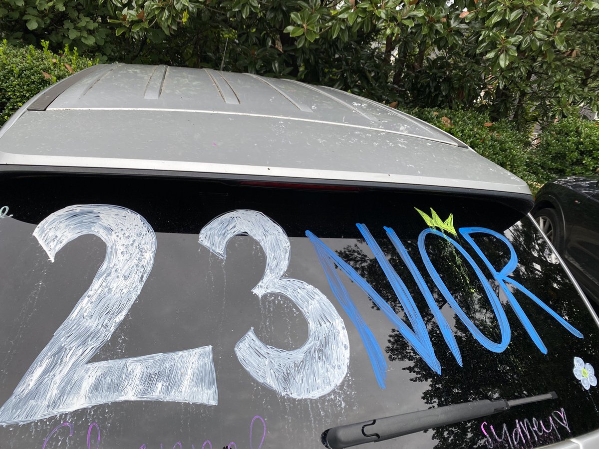 HIESbears's tweet photo. Class of 2023 Seniors nailed the car decorations! #hiesbears https://t.co/qO3gnoTrgu