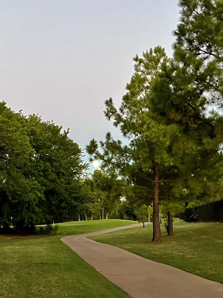 StafsheilaS's tweet photo. Oh that moon yesterday evening!! #moon #golfcourse #Beautiful https://t.co/qaSCPluhoU