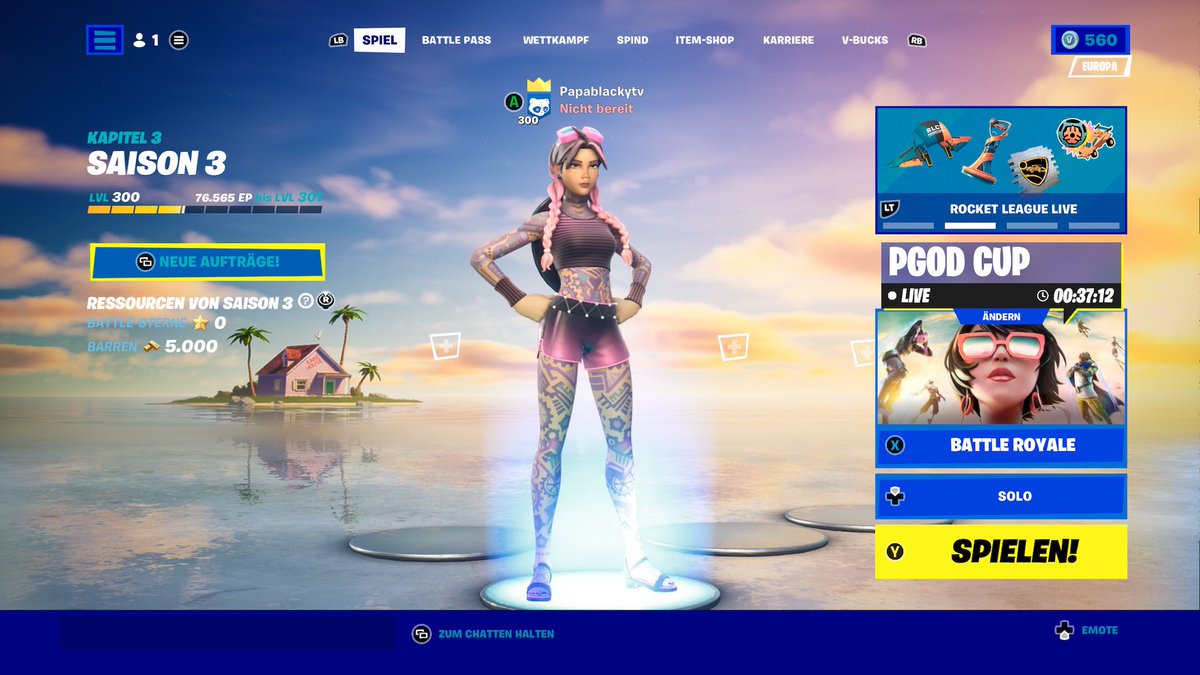 FnGaming__'s tweet image. #Fortnite
#Fortnitelevel
So auch die Level 300 geknackt!!!