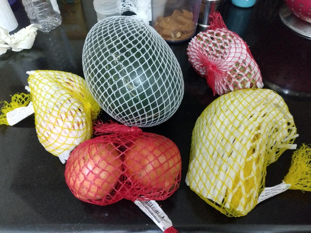 ITIKA03's tweet photo. With this war for market share of grocery home delivery - our environment is getting killed!
But do you care?? @SwiggyInstamart @Swiggy 

Does a fruit require this much packaging? What is your solution to dealing with the amount of plastic waste that you are generating?? #swiggy https://t.co/9mnRyjg1xZ