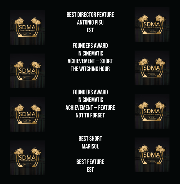 AwardsSan's tweet photo. WE ARE THRILLED  TO SHARE THE WINNERS OF THE FIRST ANNUAL SDMA BEST OF FEST HELD AUGUST 5, 2002 Museum of Photographic Arts!!  CONGRATULATIONS AND BRAVO TO THE WINNERS AND NOMINEES!  #sdma #sandiegofilmfestival #filmfestwinners #filmfestival https://t.co/T3N6YRgLWG