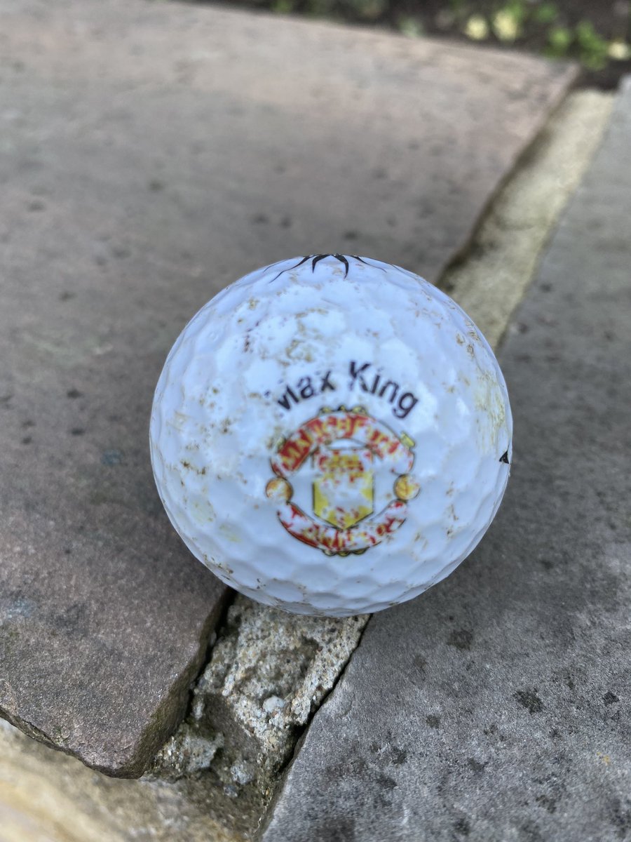 Sweet find today. Despite the bit of shit below the name, this ball may one day be worth a fortune and I reserve the right to have it autographed. #keepsies