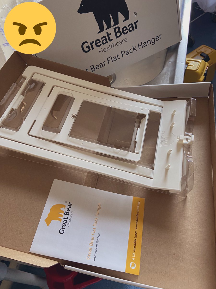 nursemansam's tweet image. Unnecessary healthcare packaging… Great Bear continence supplies, catheter night bag stand comes wrapped in plastic and it’s own palatial box scores pretty high. #ReducingPackaging @GreenerNHS @GreatBearHealth @ClareNash20 @LiamHorkan @zoepackman117 @NHSSupplyChain