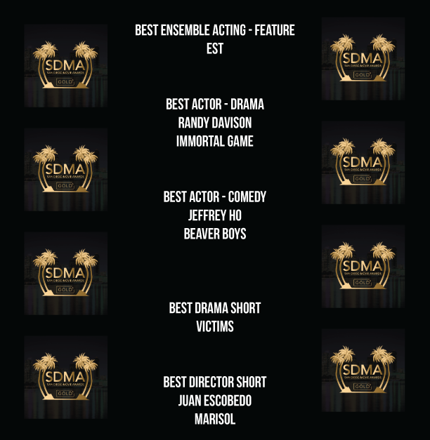 AwardsSan's tweet photo. WE ARE THRILLED  TO SHARE THE WINNERS OF THE FIRST ANNUAL SDMA BEST OF FEST HELD AUGUST 5, 2002 Museum of Photographic Arts!!  CONGRATULATIONS AND BRAVO TO THE WINNERS AND NOMINEES!  #sdma #sandiegofilmfestival #filmfestwinners #filmfestival https://t.co/mjHY4bOK9Y