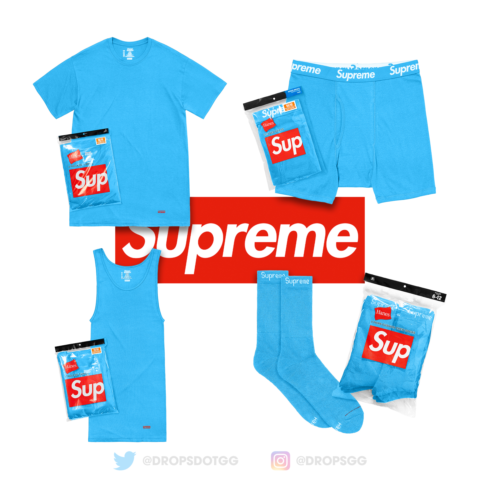 Supreme, Underwear & Socks