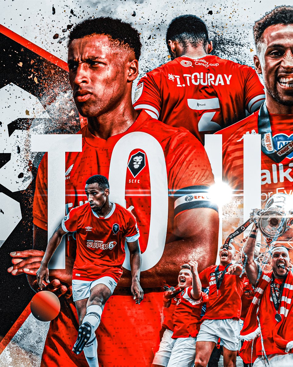 SalfordCityFC's tweet photo. Your new Team Captain... © 

Ibou Touray 🤩

#WeAreSalford 🦁🔴 https://t.co/lQ62bIjjJw