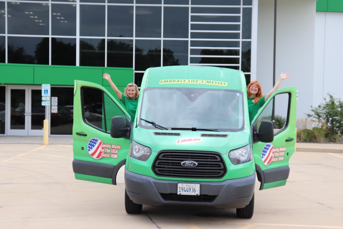 The wheels are spinning on the Libman van as it hits stores in the Midwest over the next month! Come by for some product giveaways and to hear about our new Tornado Spin Mop system.

See where we'll be and when by visiting libman.com/libman-spinnin…