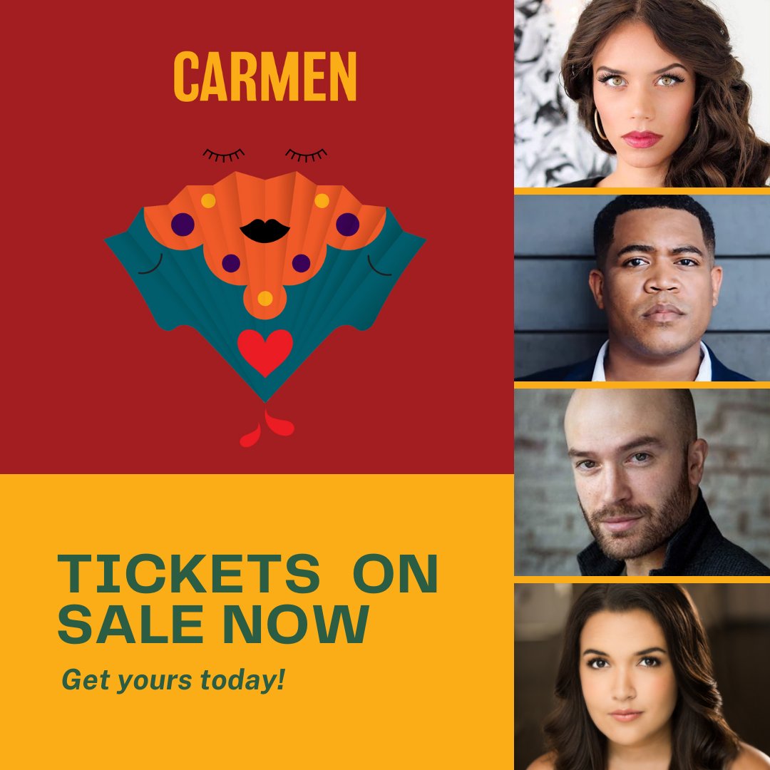 Get your tickets for CARMEN at Jazz.org! Starring <a href="/gingercostaj/">Ginger Costa-Jackson</a> – Be ready to fall in LOVE!