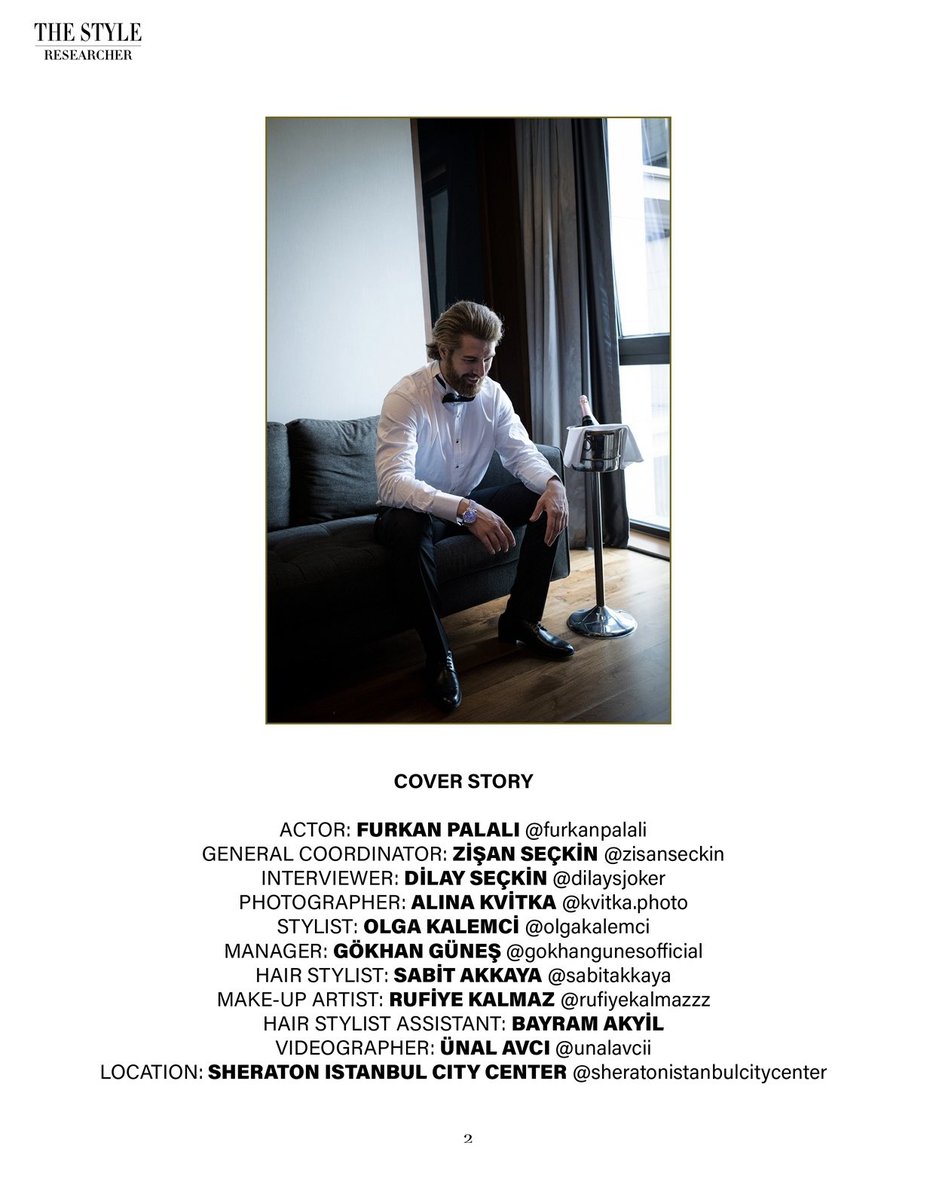 DiLAYSJoKER's tweet photo. Furkan Palalı @fpalali 💫🤗✨

Interviewed By Me ✍🏻🤩

For The Style Researcher Magazine 🌍

#furkanpalalı #interview #shooting #thestyleresearchermagazine #writing #röportaj #bestmodeloftheworld #kapakçekimi #actor #magazine #star #bestmodel #acting #bestmodelofturkey #cover https://t.co/oHNOmcDvOh