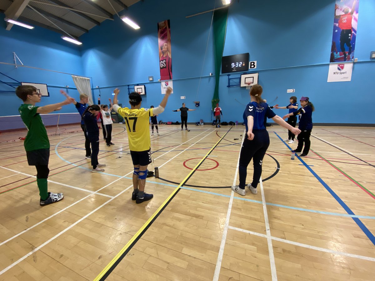Alex_Cockerham's tweet photo. It's crazy that 7 days have gone by since the end of our most recent #FindTheNext Goalball Academy camp!

We all had such a fun time coming back together at @TrentUni, after a busy couple of months for the team on and off the court😁

#GoalballFamily🔵💙 @GoalballUK https://t.co/kdpnQKaIzy