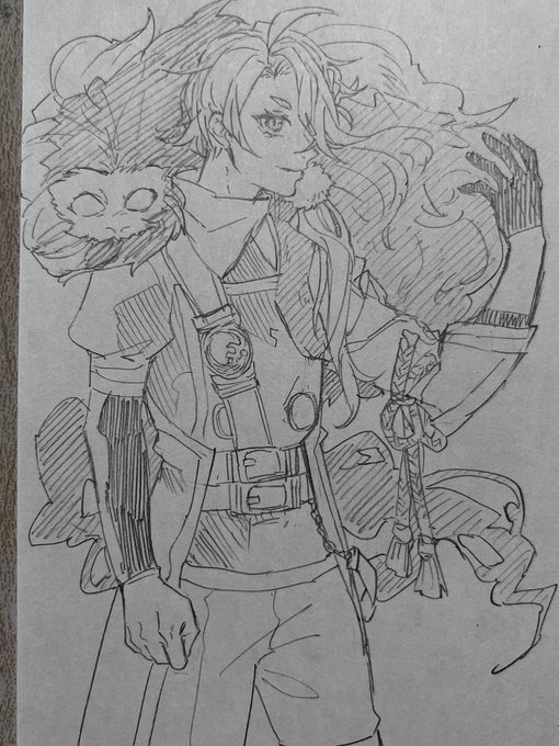 寝る前の落書き 