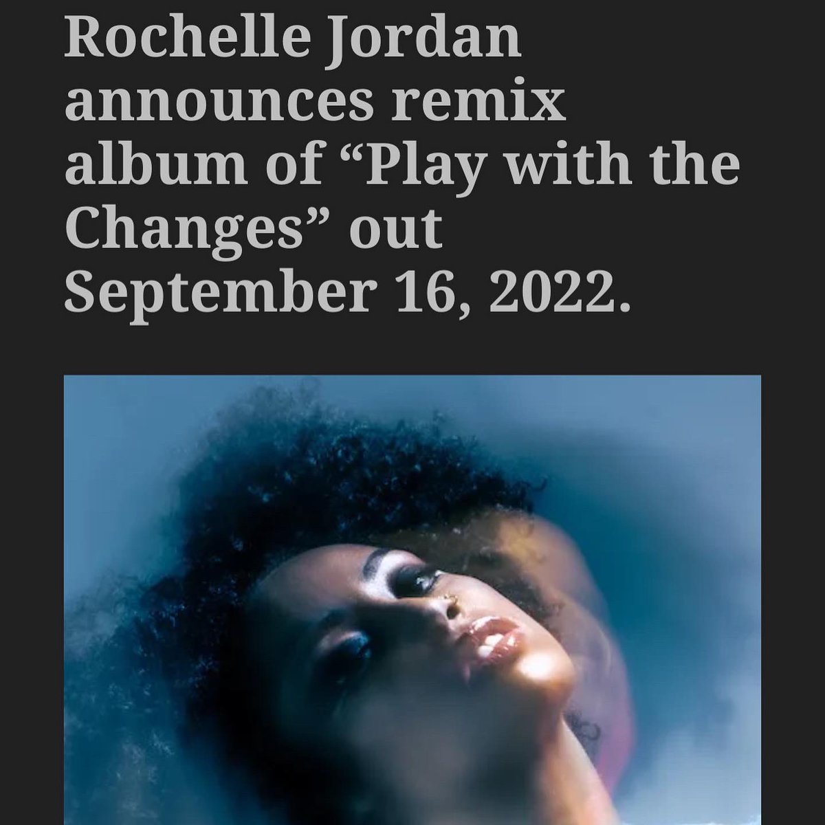 YoungArtRecords's tweet photo. Can't wait for @Rochelle_Jordan’s Remix album, featuring @LSDXOXO_, @KAYTRANADA, @Aquariusmusiq, and more! 

Check the pre-save link - you don't want to miss this one 🦋 - https://t.co/SkQ3qG1PZa https://t.co/5Bjfw6AVBw