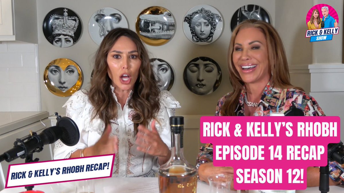rickkellyshow's tweet photo. Our recap of #RHOBH Episode 14 goes live at 10am PST on YouTube! See you there! (LINK IN BIO) #bravotv #realhousewives https://t.co/302QgH2MSX