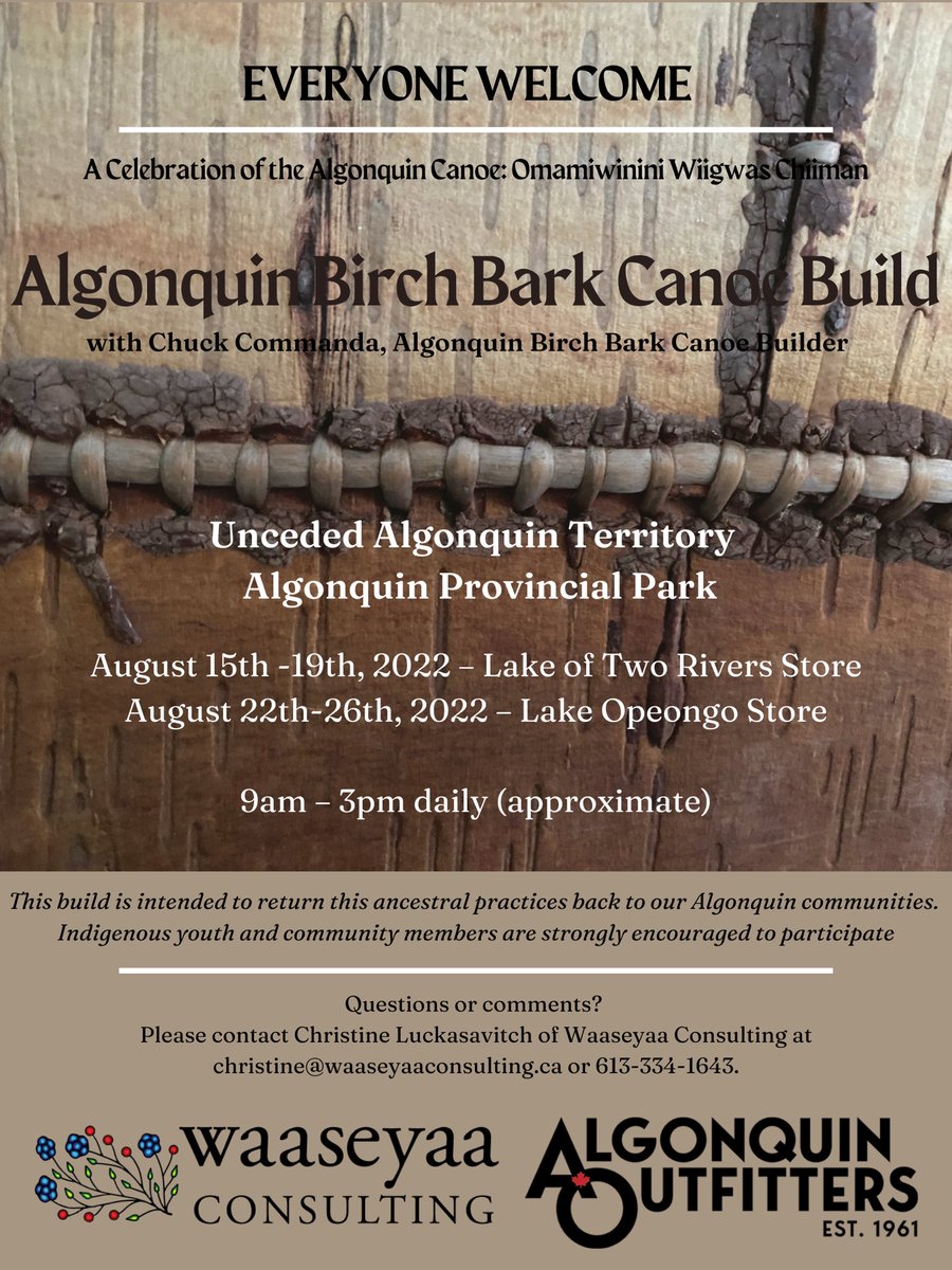 EllenShelby2's tweet photo. If you are in the area, this will be a great learning opportunity! #canoebuild #canoe https://t.co/HjiKgo1l4o