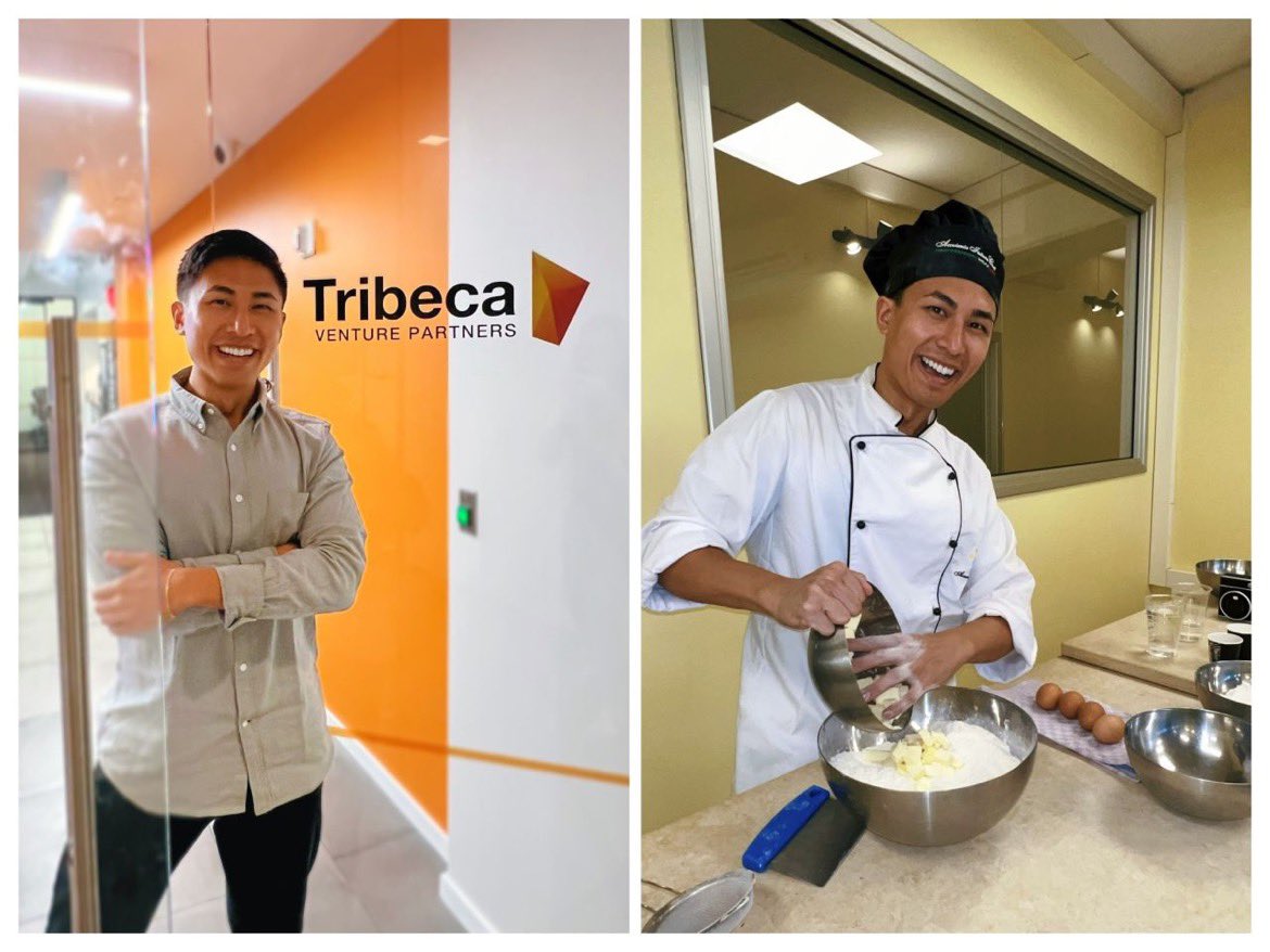 xtianjambora's tweet photo. life update: last month i moved back to nyc and joined @tribecavp (after a brief stint getting sous chef training in italy 👨🏻‍🍳🍝)! i’m investing in disruptive startups across various industries so if you’re building something cool (or want to try my homemade pasta) hit me up! 🕺🏻✨ https://t.co/SgPuGaSG0G