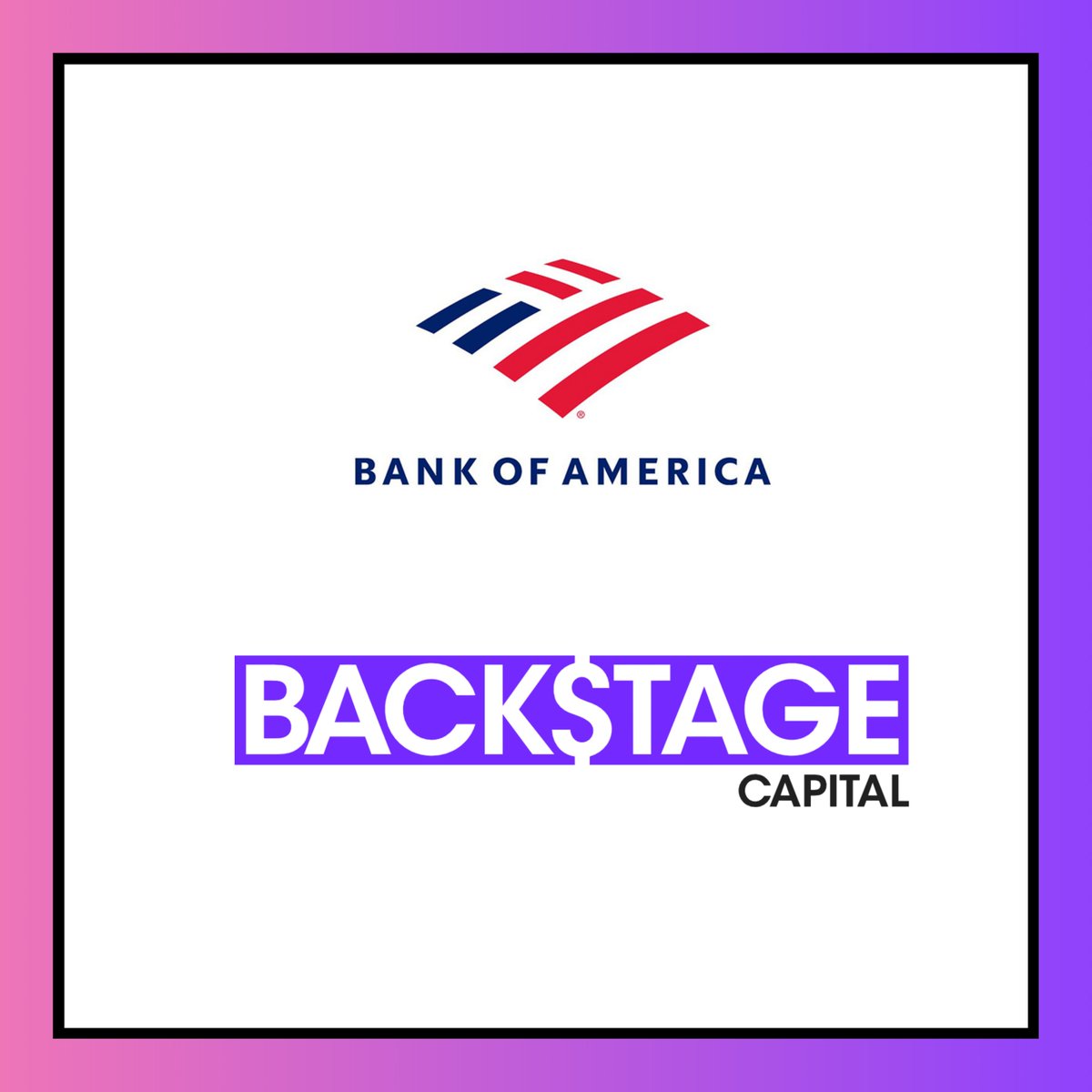 BIG NEWS‼️ 'We are thrilled that @BankofAmerica is a core investor in our newest, largest fund.' @ArlanWasHere buff.ly/3paRaRZ
