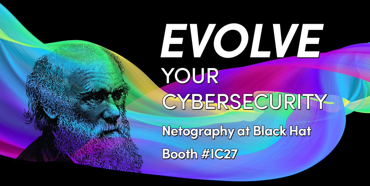 netography's tweet photo. Miss us yesterday at #BHUSA at booth #IC27? We're here from 10 a.m.-4 p.m. to answer questions about how to secure your #AtomizedNetwork. How to see who is talking to whom in your cloud networks, or how to see traffic between on-prem and cloud networks? Ask and we'll SHOW you. https://t.co/S4RKagFn0S