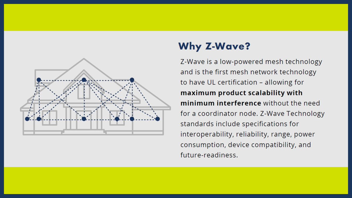 ZWave_Alliance's tweet photo. #ZWave is the largest #smarthome #interoperable device ecosystem with thousands of products that are easy to set up and have best-in-class #security and encryption: https://t.co/TUJXIRDxIT
#ZWaveMatters #ZWaveAlliance #IoT #standardsmatter #education #ebook #ZWaveLR #ZWaveEU https://t.co/HBeSkoUCG7