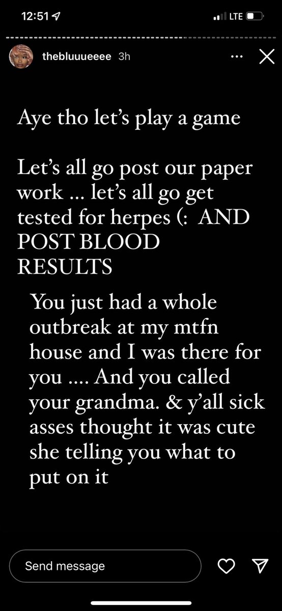 SikiraT's tweet photo. i am not sucking bumpy herpes peen just to say i’ve been with a rapper. i won’t even do it to have a cash baby / meal ticket lol smh. i rather have my health #YoungBoyNBA #nbayoungboy #arabian #lilblue #arabian #herpes #rappers #homeless #highendprostitution #thief #uhoh 😭 https://t.co/NRY0ZsfxYo