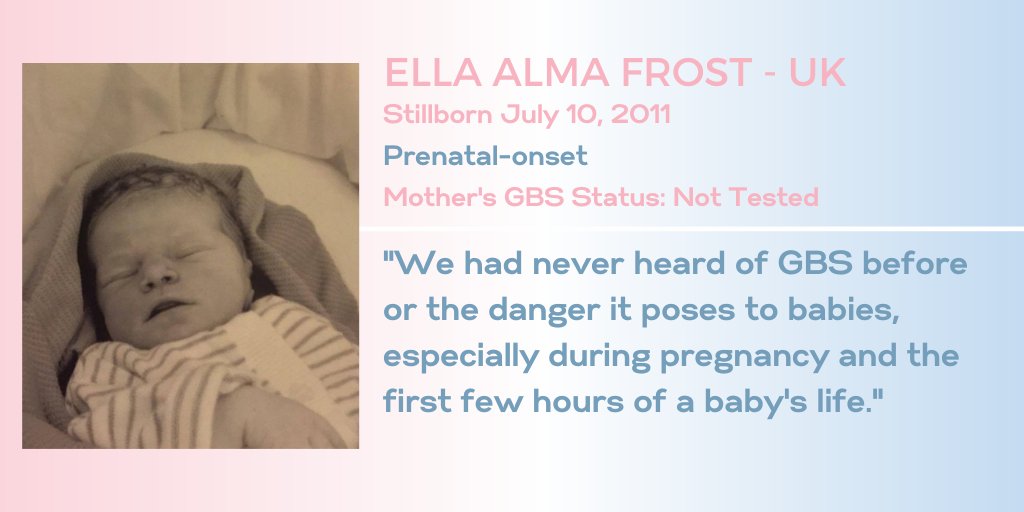 GroupBStrep's tweet image. Many expecting parents are not informed about #groupBstrep!
groupbstrepinternational.org/ella-alma-frost